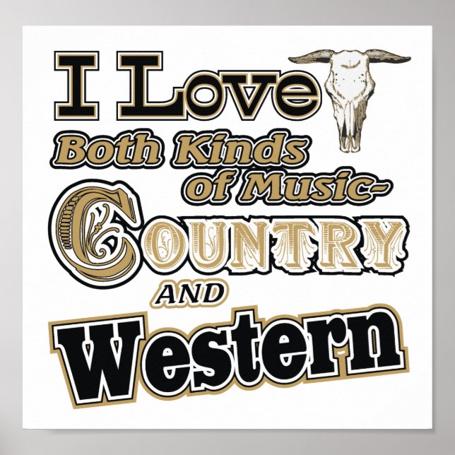 Country Western Poster (Front)