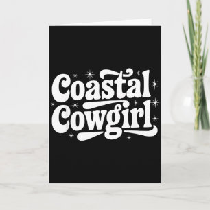 Country Western Quote Saying Gift Summer Coastal C Card