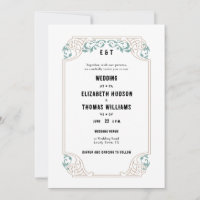 Country Western Southwestern Turquoise Wedding