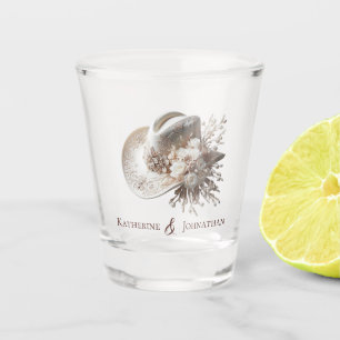 Country Western Wedding Money/shot Dance- Shot Glass