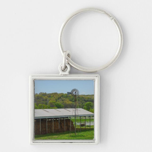 Country Windmill Key Ring (Front)