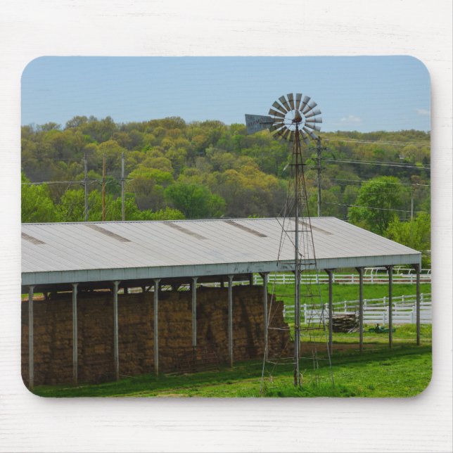 Country Windmill Mouse Pad (Front)
