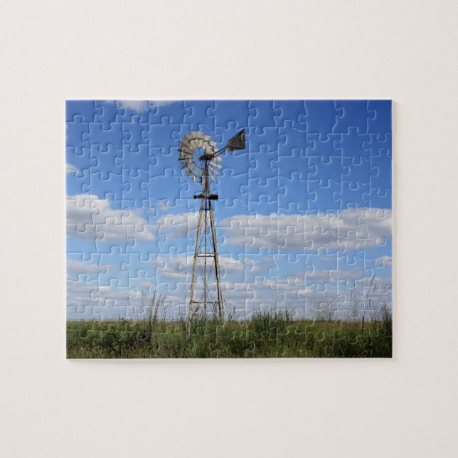Country Windmill Puzzle (Horizontal)