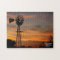 Country Windmill Silhouette Puzzle