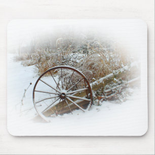 Country Winter Mouse Pad