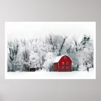 Country winter,poster poster