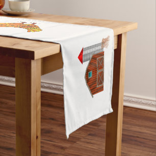 Country Yard Short Table Runner