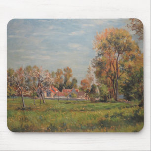 Countryside around Lagny, France (Rural Landscape) Mouse Pad