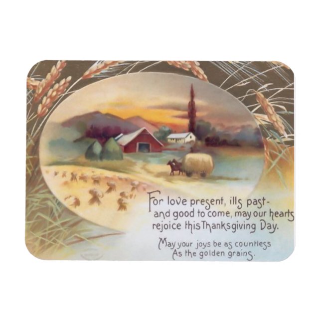 Countryside Greetings Premium Flexi Magnet (Horizontal)