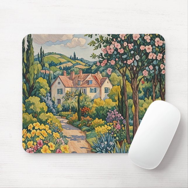  Countryside Haven Mouse Pad (With Mouse)