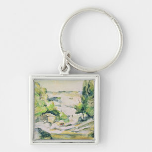 Countryside in Provence Key Ring