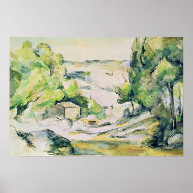 Countryside in Provence Poster (Front)