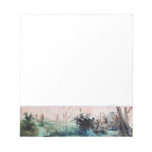 COUNTRYSIDE OF MAREMMA TUSCANY NOTEPAD
