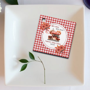 Countryside Picnic Gingham Bridal Shower Favour Tags