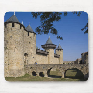 Counts Castle, Carcassonne, Aude, Languedoc, Mouse Pad