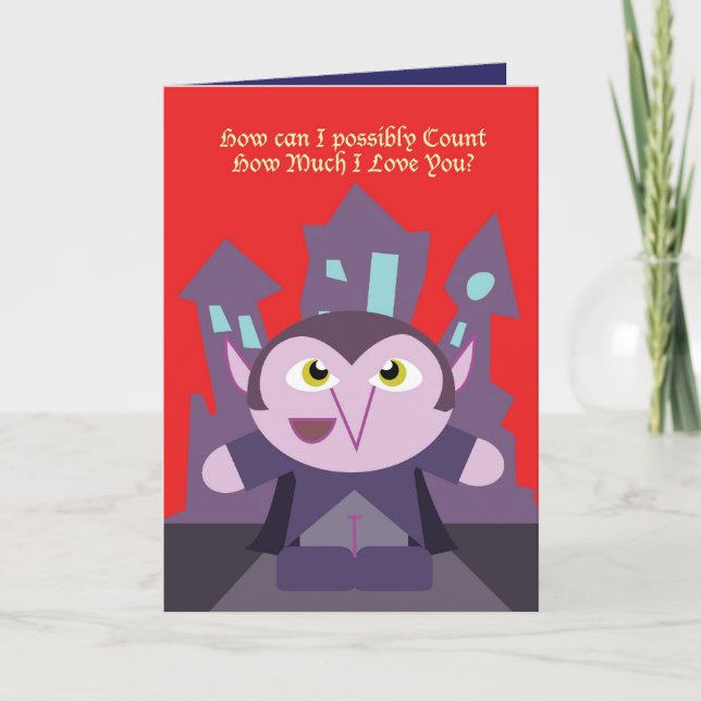 Count's Halloween Card (Front)