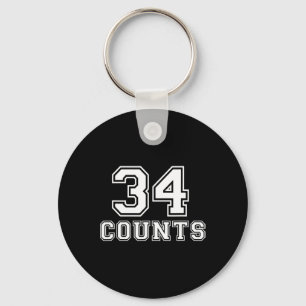 Counts President Donald Trump Team Biden Finally!  Key Ring