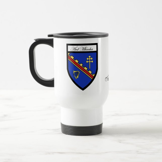 County Armagh Map & Crest Mugs (Left)