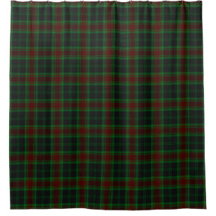 County Carlow Irish Tartan Shower Curtain