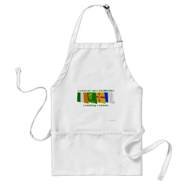 County Cavan Flags Standard Apron (Front)