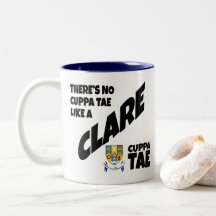 County Clare Ireland  Two-Tone Coffee Mug
