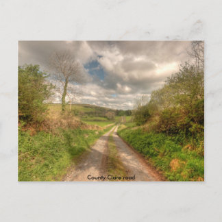 County Clare Road Postcard