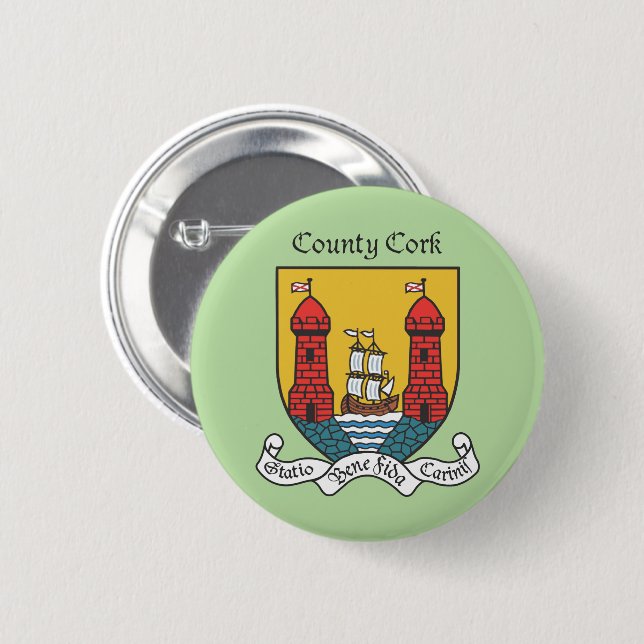 County Cork Button (Front & Back)