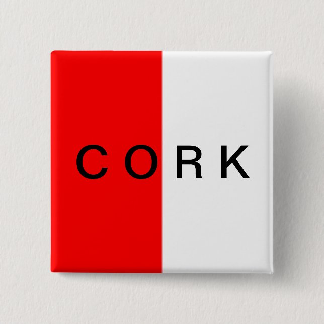County Cork  Flag Badge (Front)