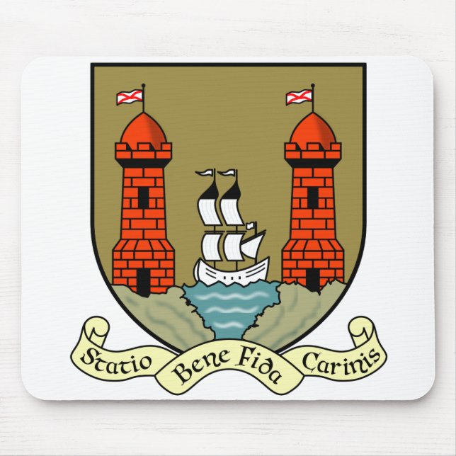 County Cork Ireland Coat of Arms Mouse Pad (Front)