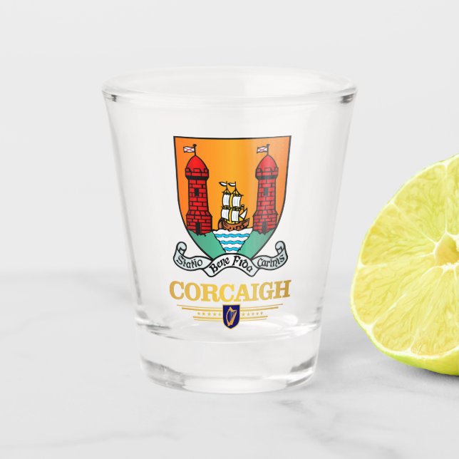 County Cork Shot Glass (Front)