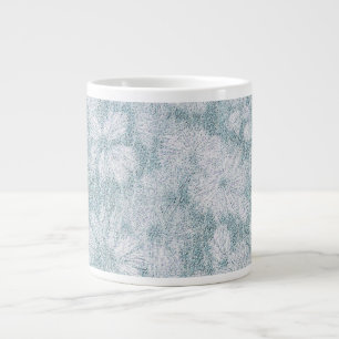 County Cottage Velvety Blue Daisy Large Coffee Mug