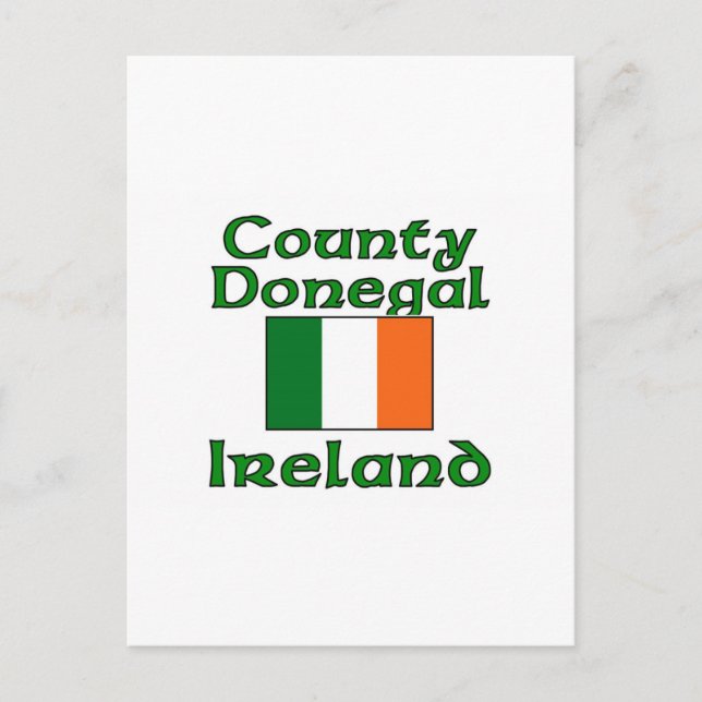 County Donegal, Ireland Postcard (Front)