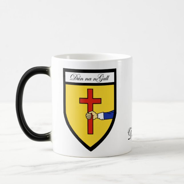 County Donegal Map & Crest Mugs (Left)