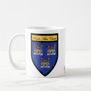 County Dublin Map & Crest Mugs