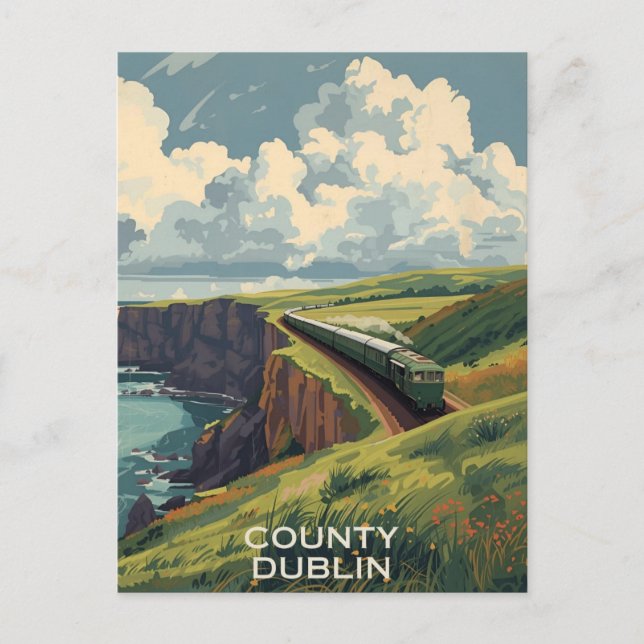 County Dublin Postcard (Front)