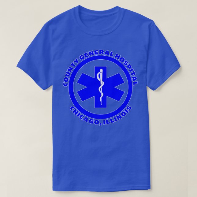 County General Hospital ER T-Shirt (Design Front)