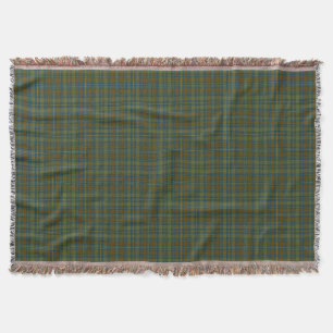 County Kerry Irish Tartan Throw Blanket
