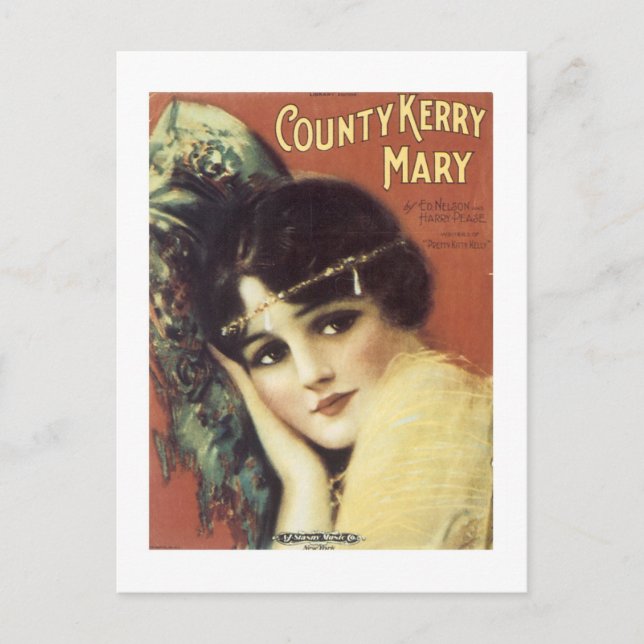 County Kerry Mary Postcard (Front)