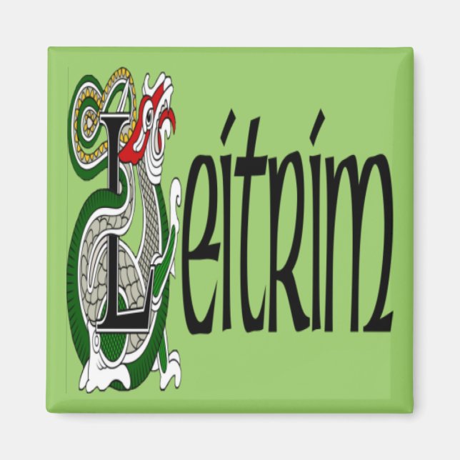 County  Leitrim Magnet (Front)