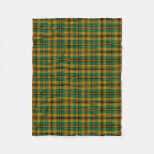 County Londonderry Irish Tartan Fleece Blanket