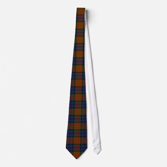 County Longford Irish Tartan Tie (Front)