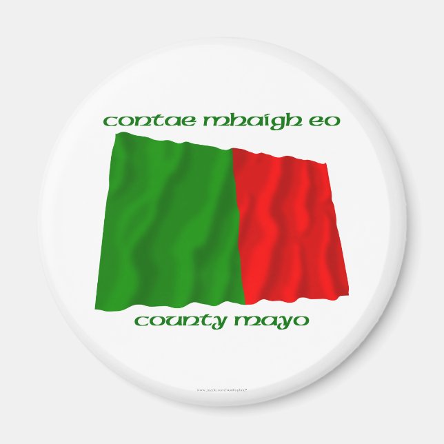 County Mayo Colours Magnet (Front)