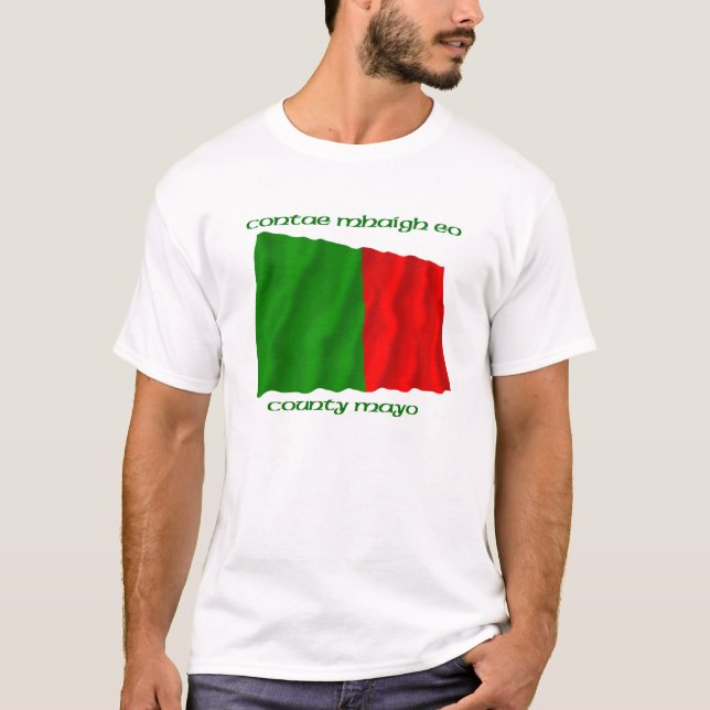County Mayo Colours T-Shirt (Front)