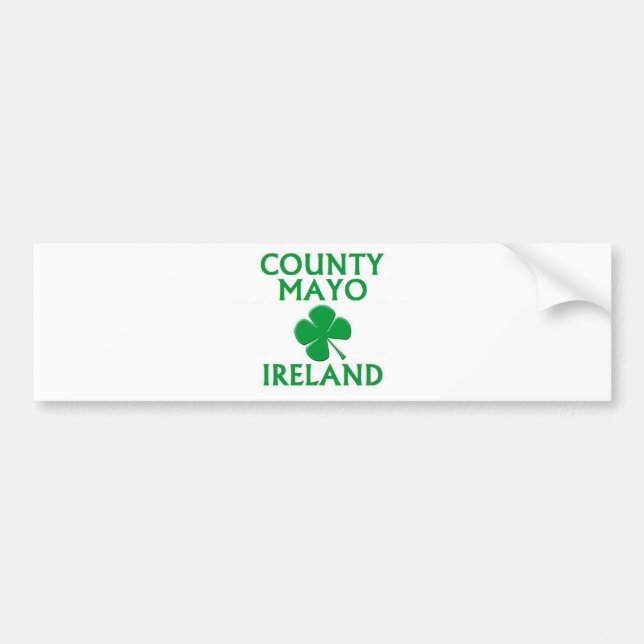 County Mayo, Ireland Bumper Sticker (Front)