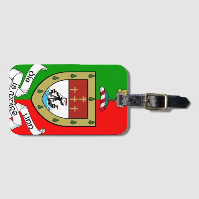 County Mayo Luggage Tag (Front Horizontal)