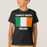 County Meath, Ireland with Irish flag Boys