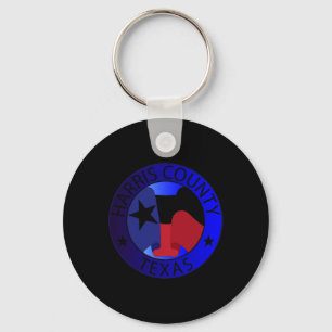County Texas Kamala Harris 2024 Election Anti Trum Key Ring