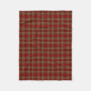 County Tyrone Irish Tartan Fleece Blanket