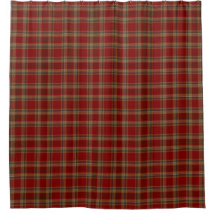County Tyrone Irish Tartan Shower Curtain