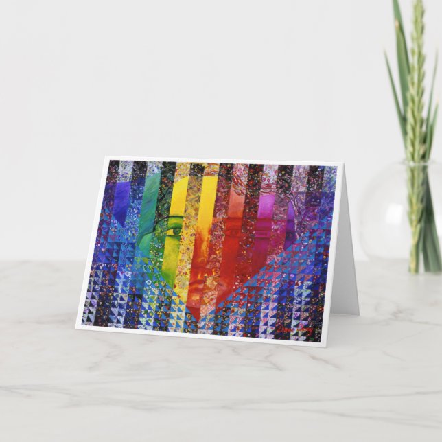 Counundrum I – Rainbow Woman Card (Front)